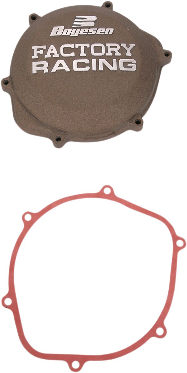 Factory Racing Aluminum Magnesium Clutch Cover For Honda CRF 450 R 2002-2008