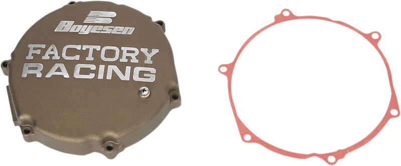 Factory Racing Aluminum Clutch Cover Magnesium For Kawasaki KX 250 1993