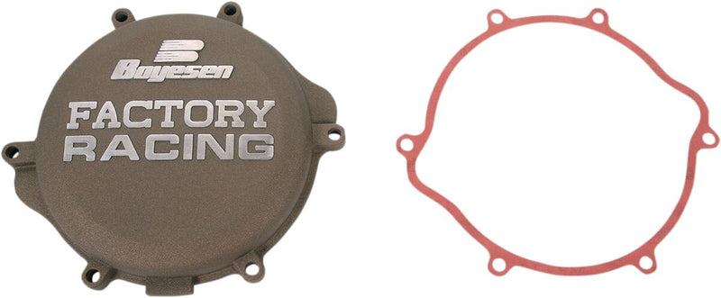 Factory Racing Aluminum Clutch Cover Magnesium For Suzuki RM 125 2008