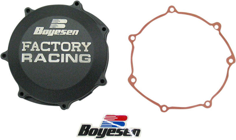 Factory Racing Aluminum Clutch Cover Black For Yamaha WR 450 F 2012-2015