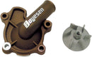 Supercooler Water Pump Cover & Impeller Kit Aluminium Magnesium For Honda CRF 250 X 2018