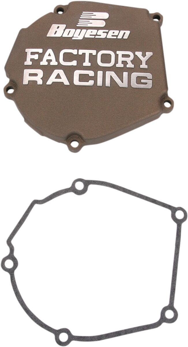 Factory Racing Aluminum Ignition Cover Magnesium For Kawasaki KX 250 2005-2007