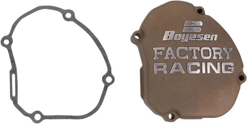 Factory Racing Aluminum Ignition Cover Magnesium For Yamaha YZ 125 2019-2023
