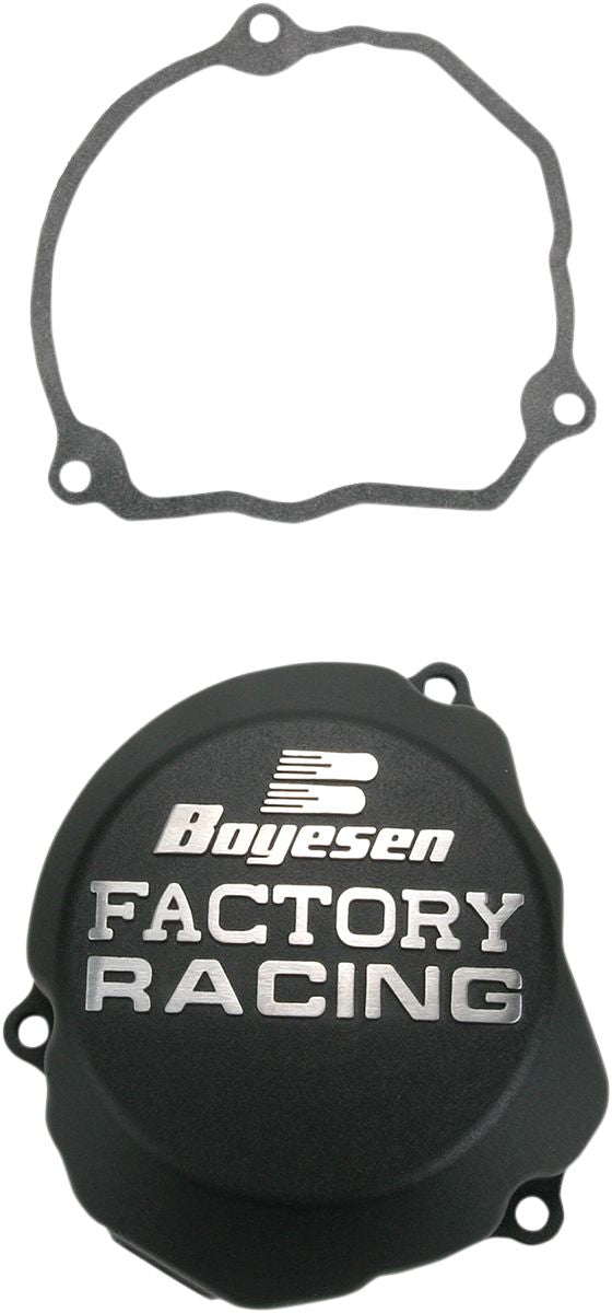 Factory Racing Aluminum Ignition Cover Black For Husqvarna TC 85 17/14 2014-2017