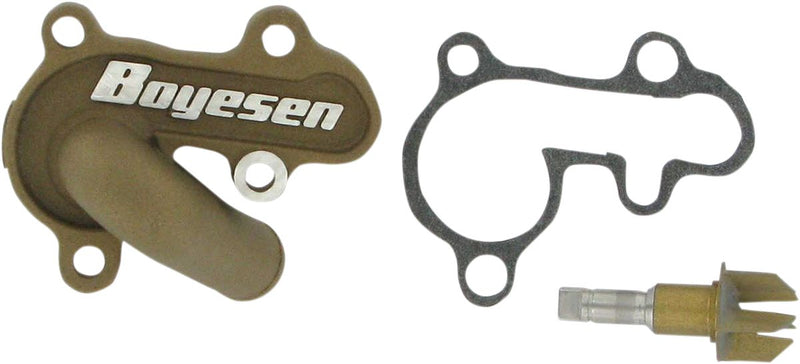 Supercooler Water Pump Cover & Impeller Kit Aluminum Magnesium For Suzuki RM 80 X 1989-1999