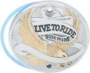Live To Ride Points Cover Black / Chrome / Gold For Harley Davidson XL 1200 C 1996-1998
