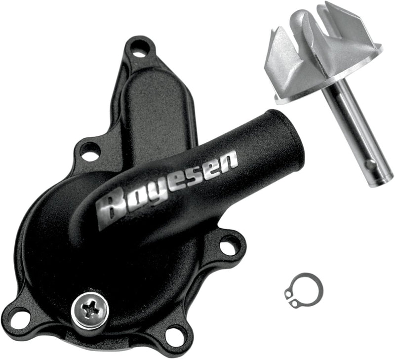 Supercooler Water Pump Cover & Impeller Kit Aluminum Black For Suzuki LT-R 450 2X4 2006-2009