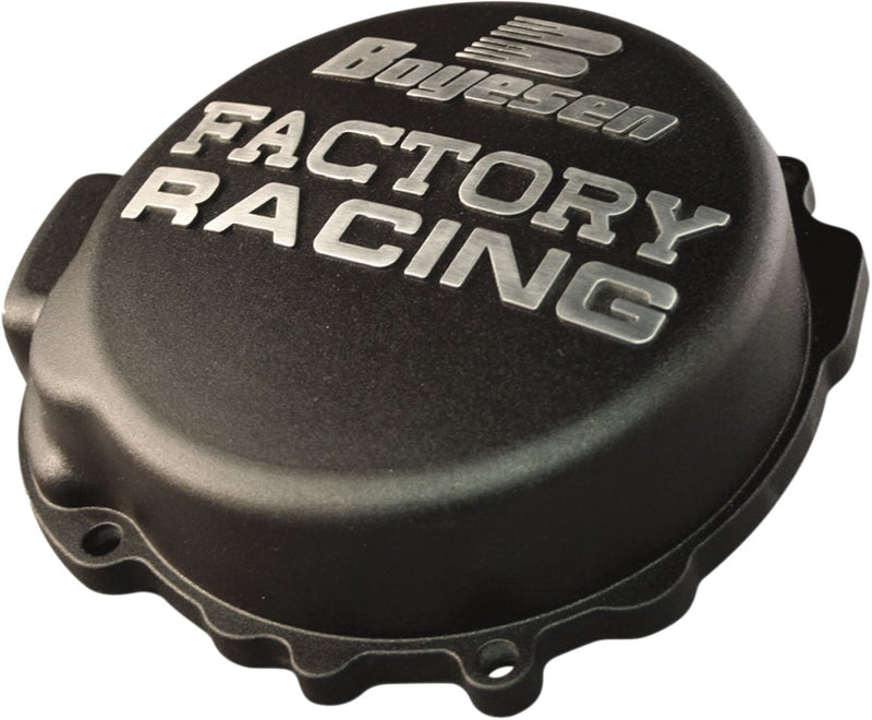 Factory Racing Aluminum Ignition Cover Black For Kawasaki KX 100 2001-2013