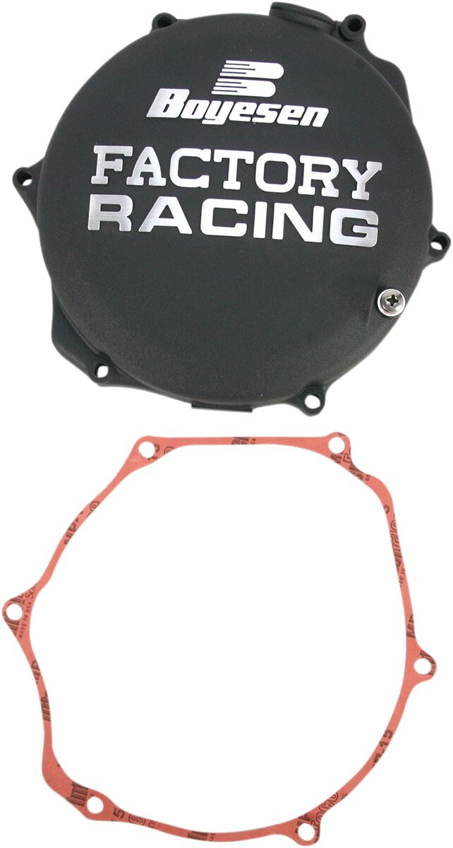 Factory Racing Aluminum Clutch Cover Black For Suzuki RM-Z 450 2018-2019