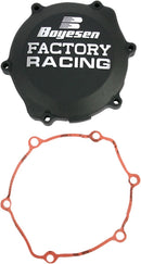 Factory Racing Aluminum Clutch Cover Black For Yamaha YZ 65 2018-2023
