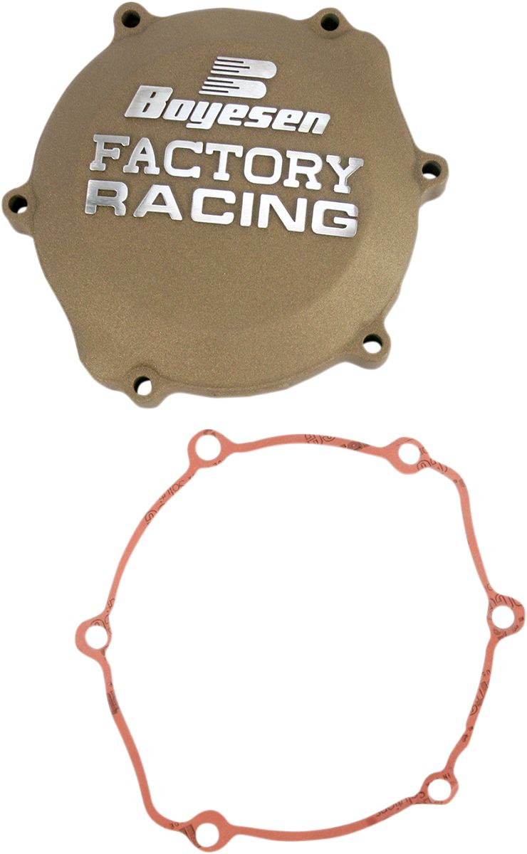Factory Racing Aluminum Clutch Cover Magnesium For Yamaha YZ 65 2018-2023