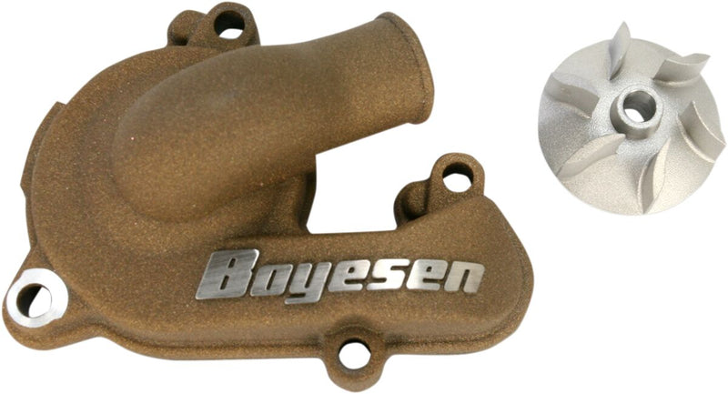 Supercooler Water Pump Cover & Impeller Kit Aluminium Magnesium For Husaberg FE 250 2014