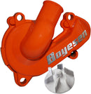 Supercooler Water Pump Cover & Impeller Kit Aluminum Orange For Husaberg FE 250 2014
