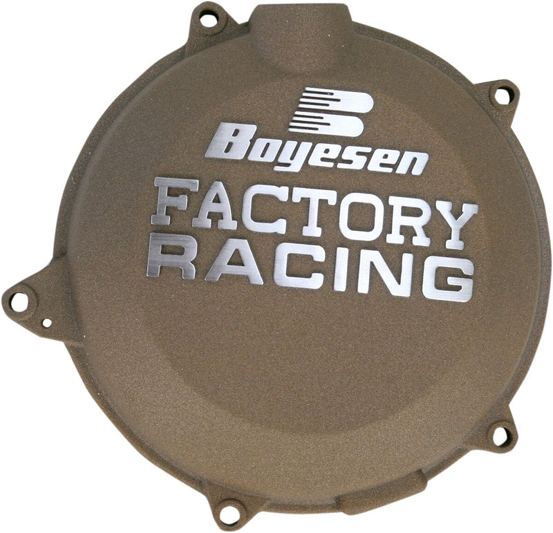 Factory Racing Aluminum Clutch Cover Powder-Coated Magnesium For Husaberg FE 450 2014