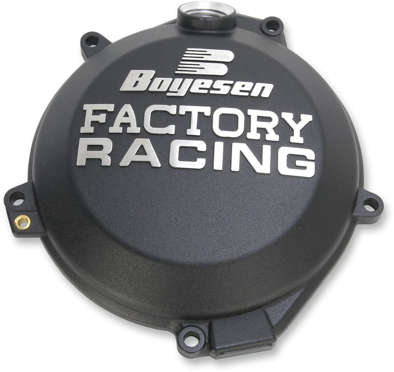 Factory Racing Aluminum Clutch Cover Black For Gas Gas EC 250 F 2021-2023