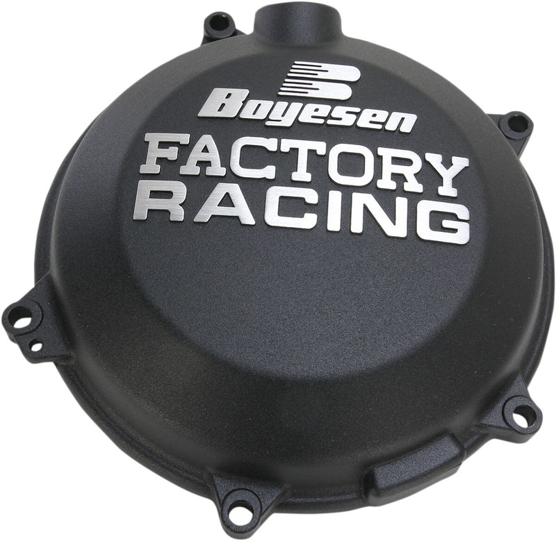 Factory Racing Aluminum Clutch Cover Black For Gas Gas EX 450 F 2021-2023