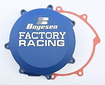 Factory Racing Aluminum Clutch Cover Blue For Yamaha YZ 250 2020-2021