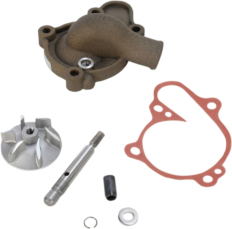 Water Pump Cover & Impeller Kit Supercooler Aluminum Magnesium