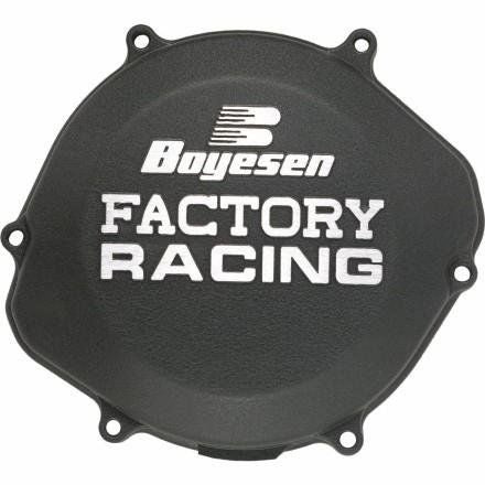 Factory Racing Aluminum Clutch Cover Black For Gas Gas EC 300 2021-2023