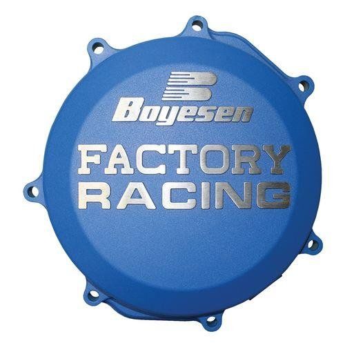 Factory Racing Aluminum Clutch Cover Blue For Husqvarna TC 250 2017-2023