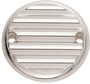 M8 Timing Cover Finned Chrome