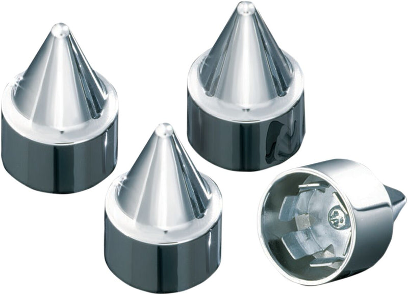 Rocker Box Bolt Covers Stilletto Chrome