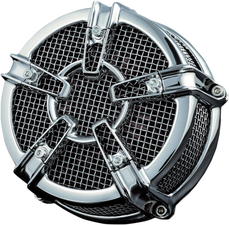 ECE Compliant Mach 2 Co-Ax Air Cleaner Chrome