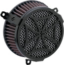 Cross Air Cleaner Kit Black For Harley Davidson FLHR 1584 2008