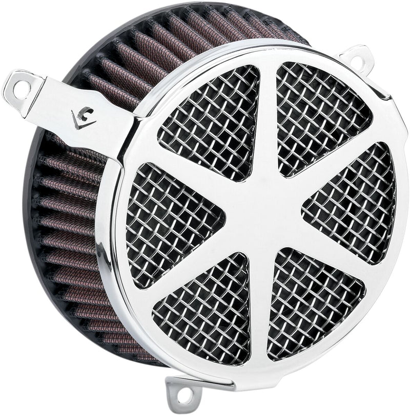 Spoke Air Cleaner Kit Chrome For Harley Davidson FLHR 1584 2008