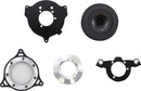RPT Air Cleaner Kit Chrome Ring with Black Frame For Harley Davidson XL 1200 C 2004-2016