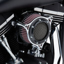 RPT Air Cleaner Kit Chrome Ring with Black Frame For Harley Davidson FLDE 1750 ABS 2018-2020