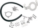 Crankcase Breather / Support Bracket Kit Black / Chrome For Harley Davidson FLHR 1584 2008