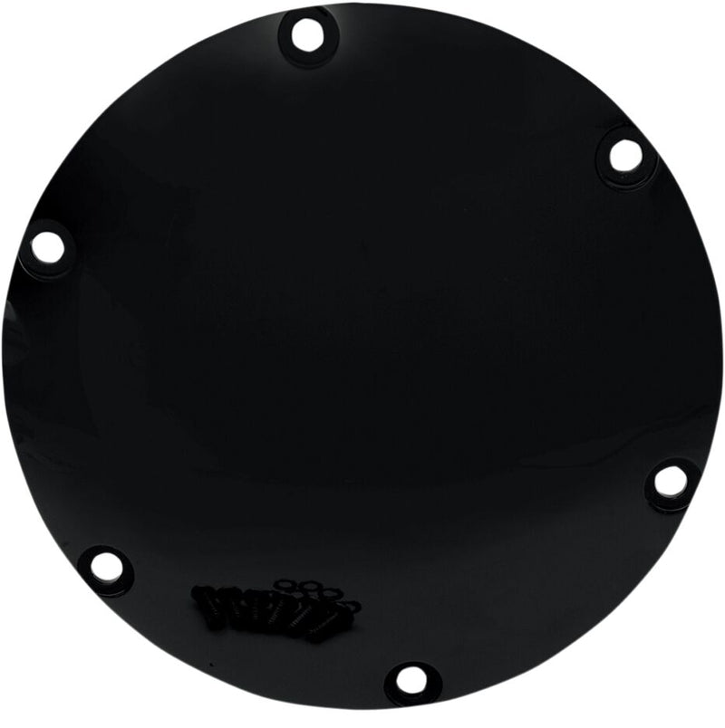 Derby Cover Gloss Black For Harley Davidson XL 1200 C 2004-2016