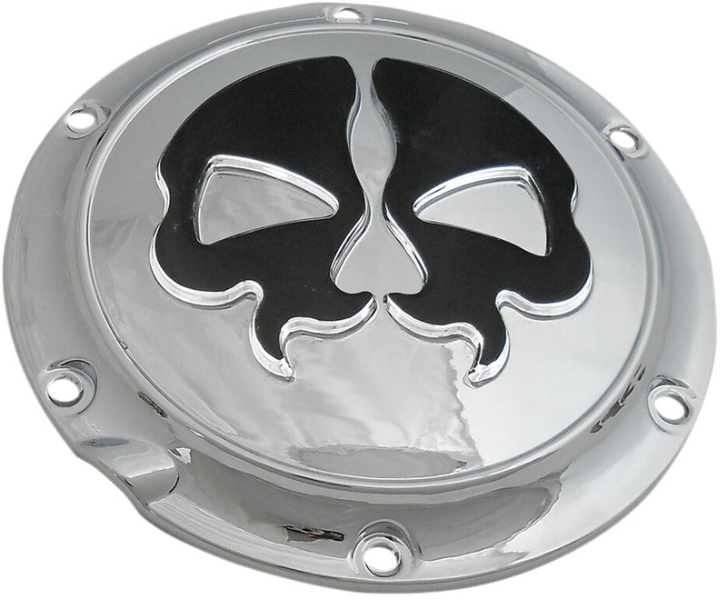 6 Hole Split Skull Derby Cover Chrome For Harley Davidson XL 1200 X 2022