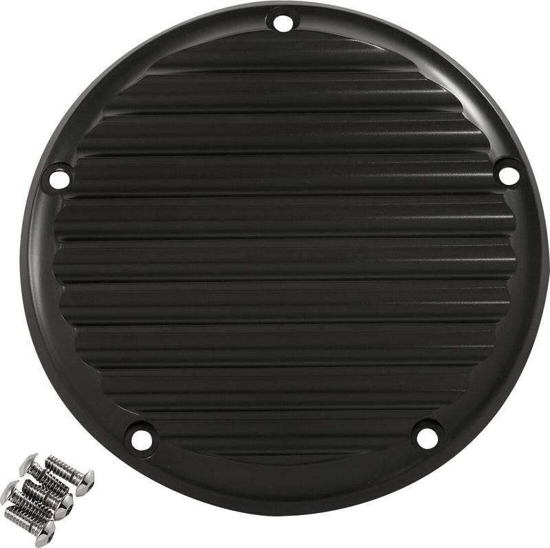 Transmission Cover Finned Black