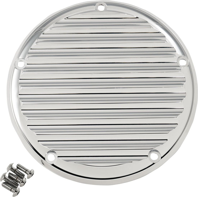 Transmission Cover Finned Chrome