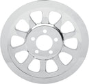 Outer Rear Pulley Insert Chrome For Harley Davidson FLD 1690 2012-2013