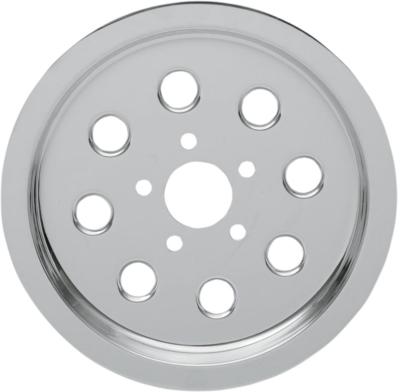 Outer Rear Pulley Insert Chrome For Harley Davidson FLH 1340 1984