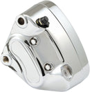 Chrome 4-Piston Brake Caliper Chrome For Harley Davidson FLHR 1450 2000-2003