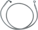 Stainless Steel Front Brake Line Kit Silver For Harley Davidson FXDL 1450 2001-2005