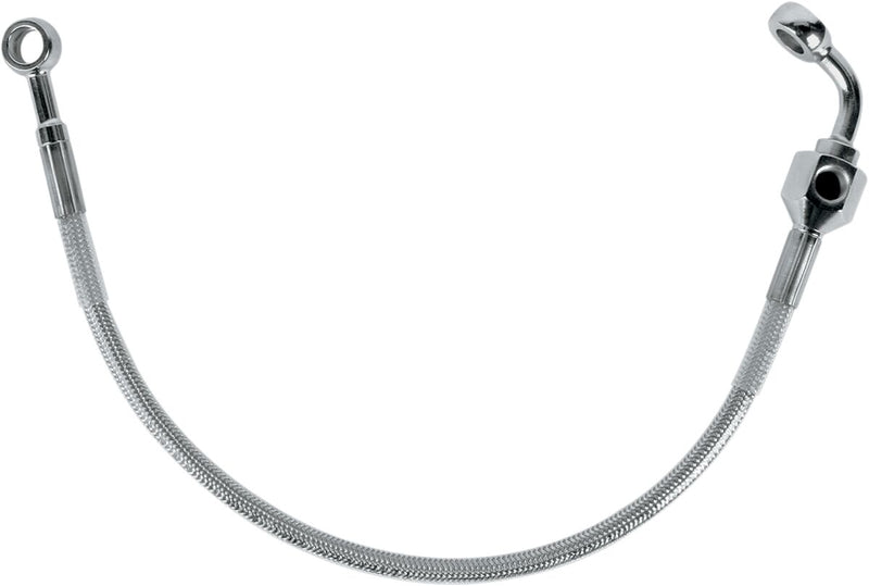 Stainless Steel Rear Brake Line Kit Silver For Harley Davidson FXD 1450 2000-2003