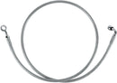 Stainless Steel Front Brake Line Kit Silver For Harley Davidson FXD 1340 1995-1998