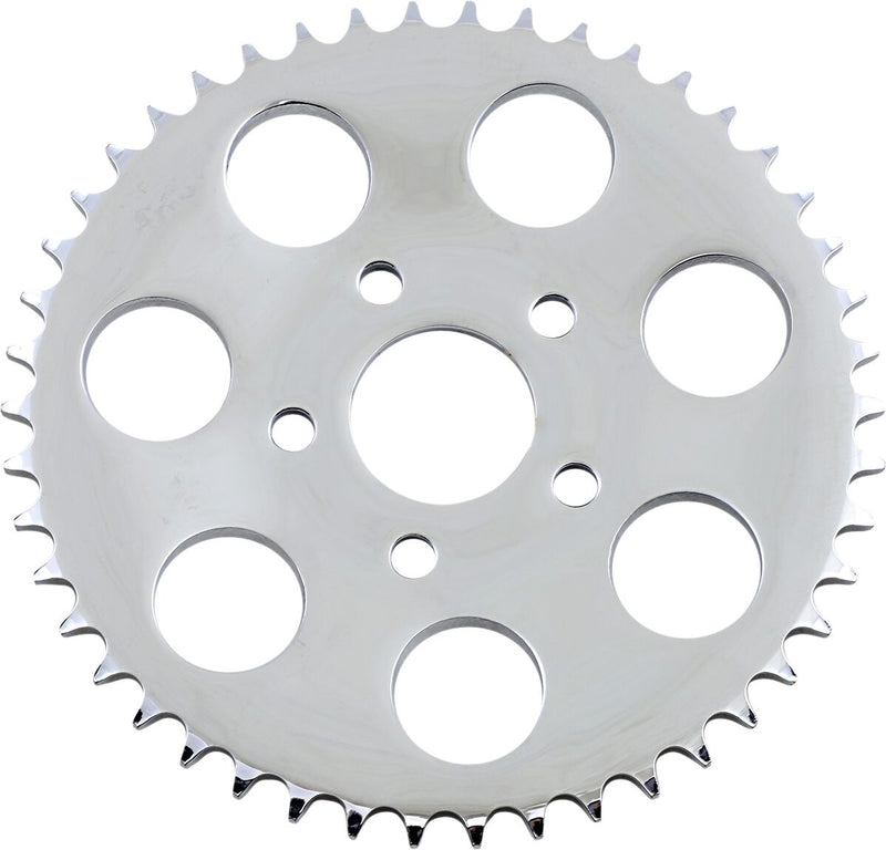 Rear Chain Sprocket 530 Dished 46T Steel / Chrome For Harley Davidson FLHR 1340 1994-1998