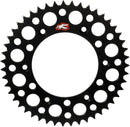 520 Twinring Rear Sprocket Black - 48T For Honda XR 250 R 1988-1989
