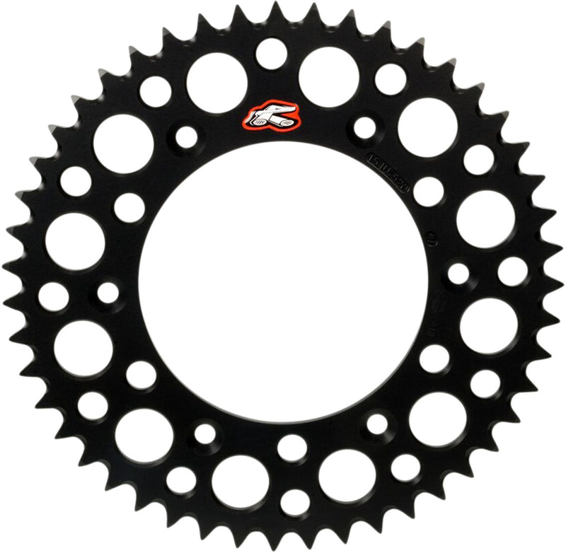 520 Twinring Rear Sprocket Black - 48T For Honda XR 250 R 1988-1989