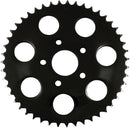 Sprocket Rear Wheel 46T Flat Gloss Black For Harley Davidson XLH 1100 1986-1987