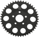 Sprocket Rear Wheel 46T Dish Gloss Black For Harley Davidson FLHR 1340 1994-1998