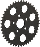 Sprocket Rear Wheel 46T Dish Gloss Black For Harley Davidson FLHRCI 1340 EFI 1998