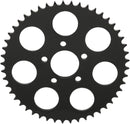 Sprocket Rear Wheel 49T Flat Gloss Black For Harley Davidson FLD 1690 2012-2013