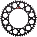 520 Rear Sprocket Black - 49T For Kawasaki KDX 200 1983-1985